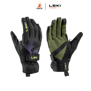 LEKI - ULTRATRAIL STORM TR - Black Neon Yellow Violet